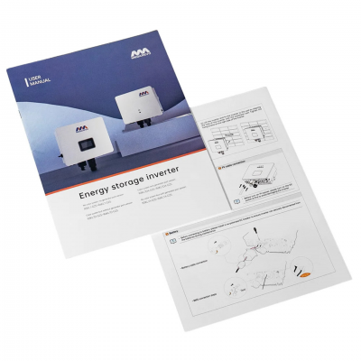 Гибридный однофазный инвертор для солнечных панелей 6kW Megarevo R6KL1DA-G2S 2 MPPT WiFi